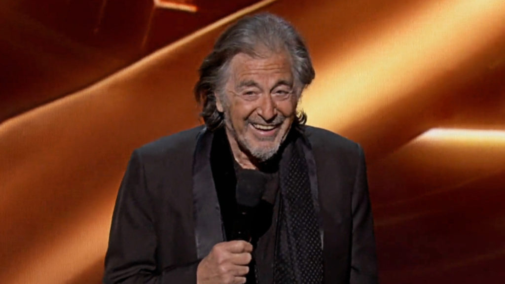 Al Pacino at The Game Awards 2022 leaves gaming world scratching its