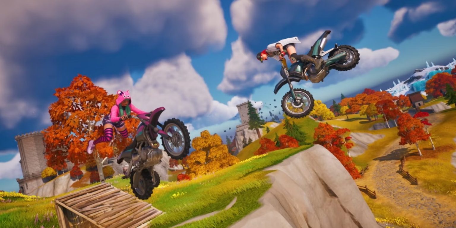 How to land tricks on a dirt bike in Fortnite - Dot Esports