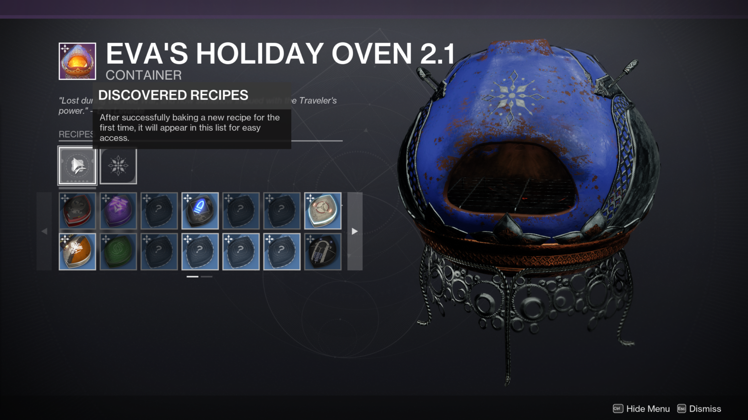 Destiny 2 The Dawning How to use Eva's Holiday Oven Dot Esports