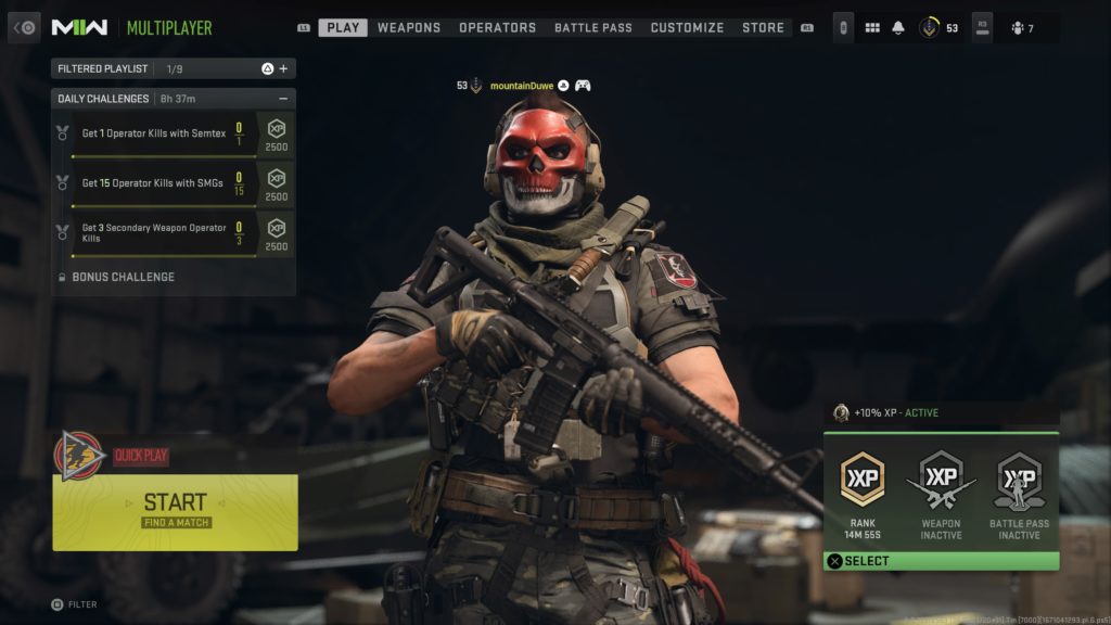 How to get and see active XP tokens in Modern Warfare 2 How to check