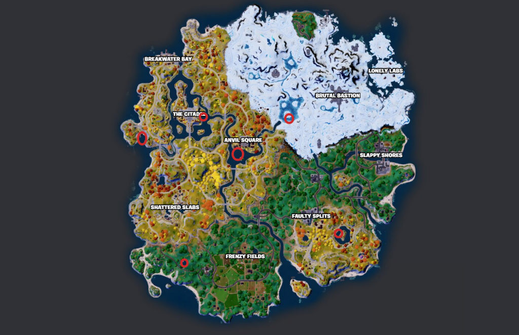 Fortnite Rescue Dummy Locations