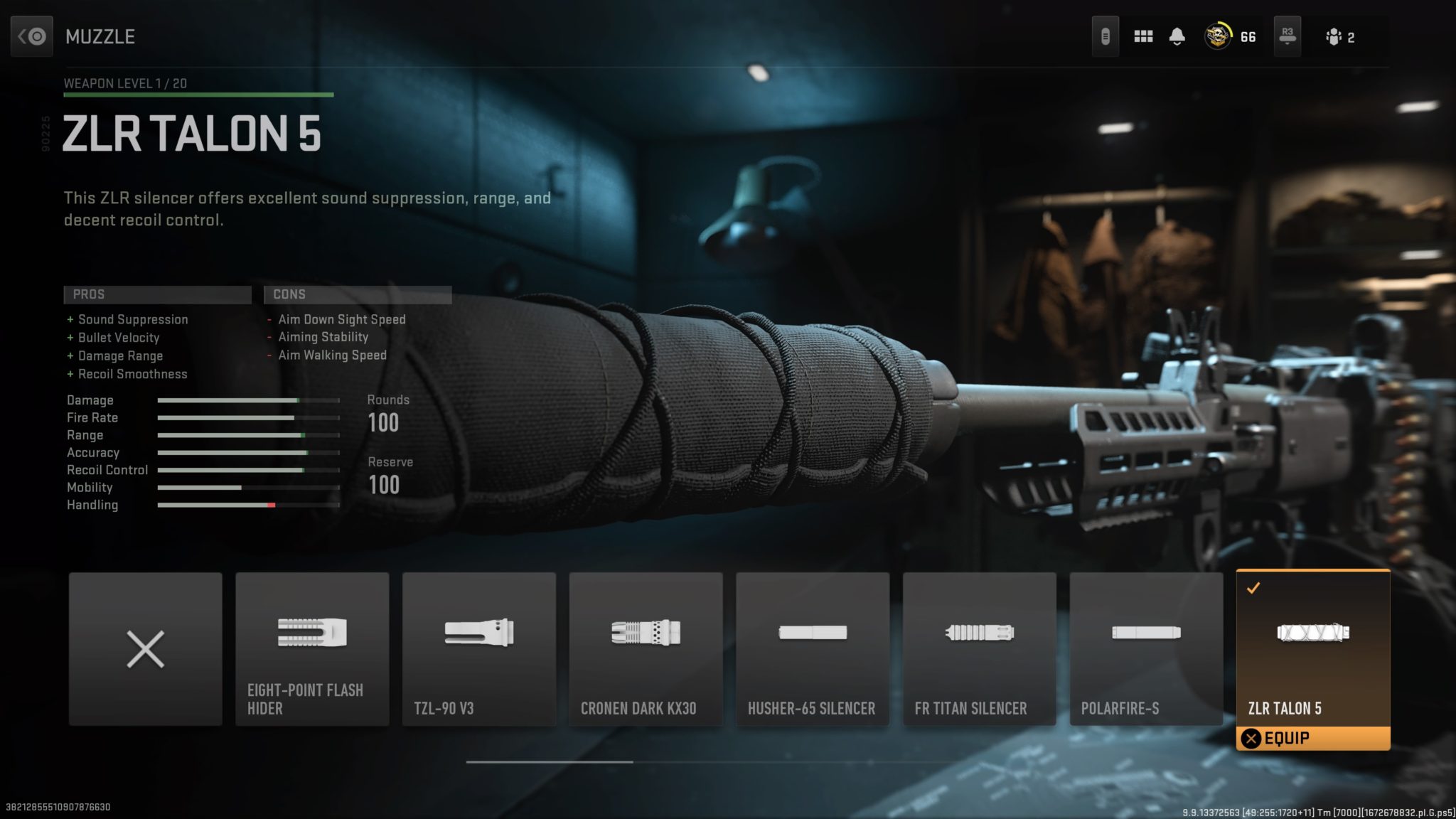 Pistol longshot range mw2