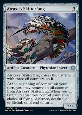 Uncommon Phyrexian insect offers versatility and power in ONE Limited format