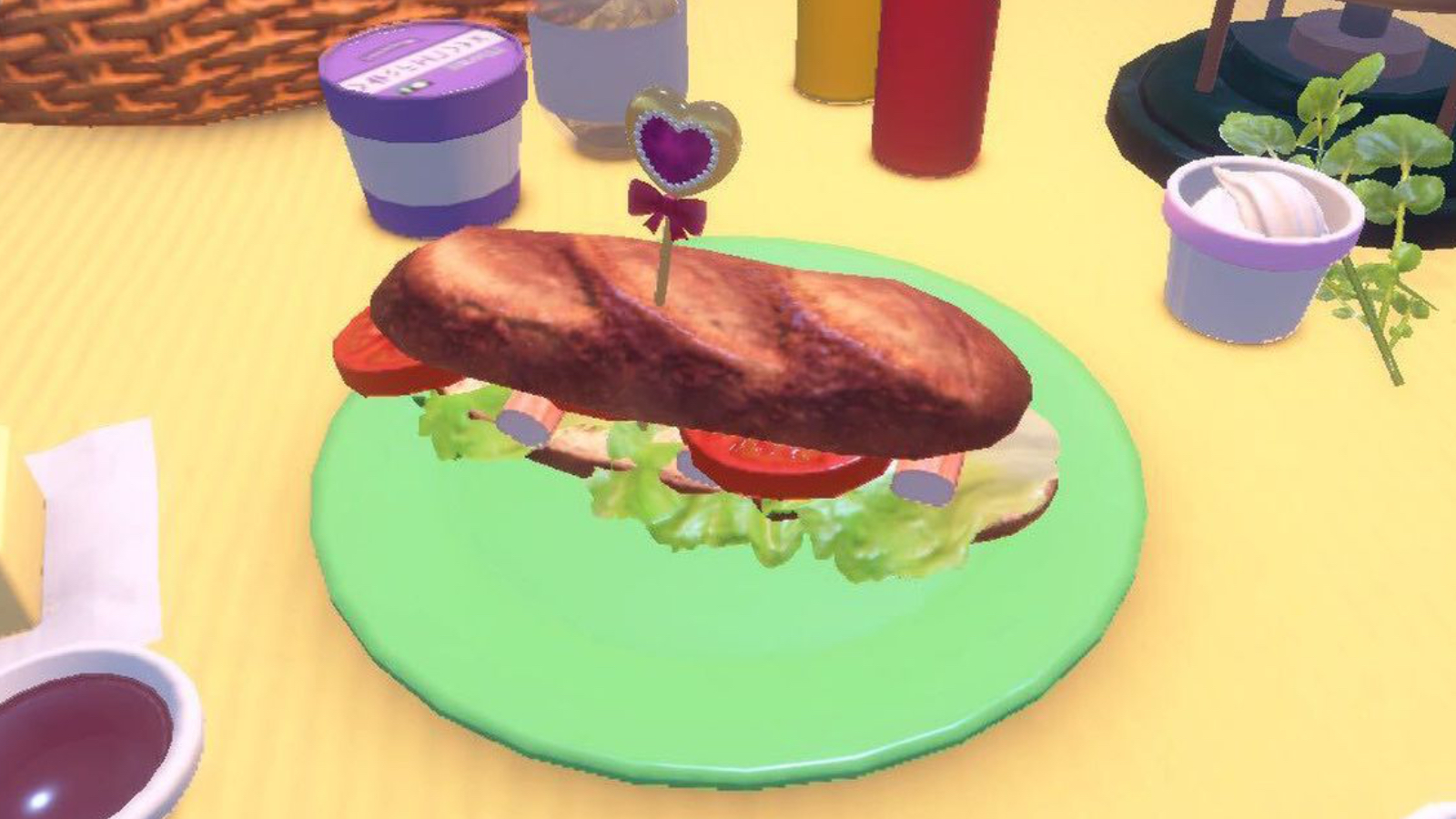 Are there any Shiny sandwiches without Herba Mystica in Pokémon Scarlet
