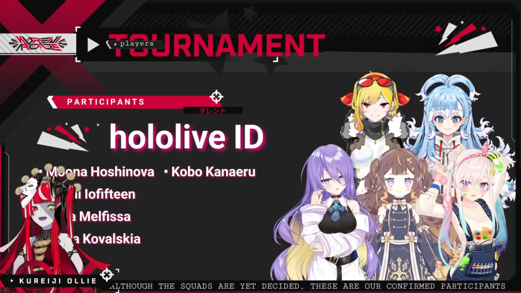 Kureiji Ollie présente l'événement Apex à Hololive en première pour la célèbre agence VTuber 