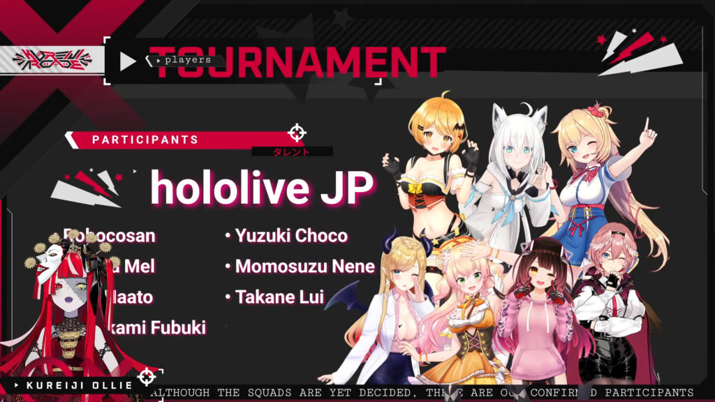 Kureiji Ollie présente l'événement Apex à Hololive en première pour la célèbre agence VTuber