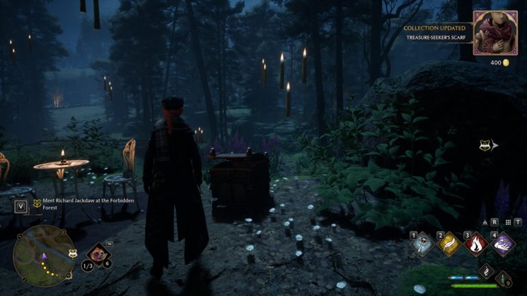 Hogwarts Legacy Ghost of Our Love location: Map with floating candles ...