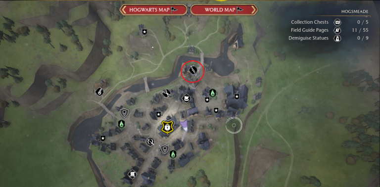 Brood and Peck location in Hogwarts Legacy - Dot Esports