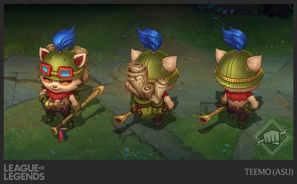 Lee Sin, Teemo are confirmed to receive ASU in League of Legends 4