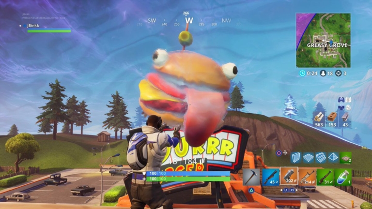 Portais De Fortnite Chegam Ao Mundo Real Durrr Burger Aparecendo No