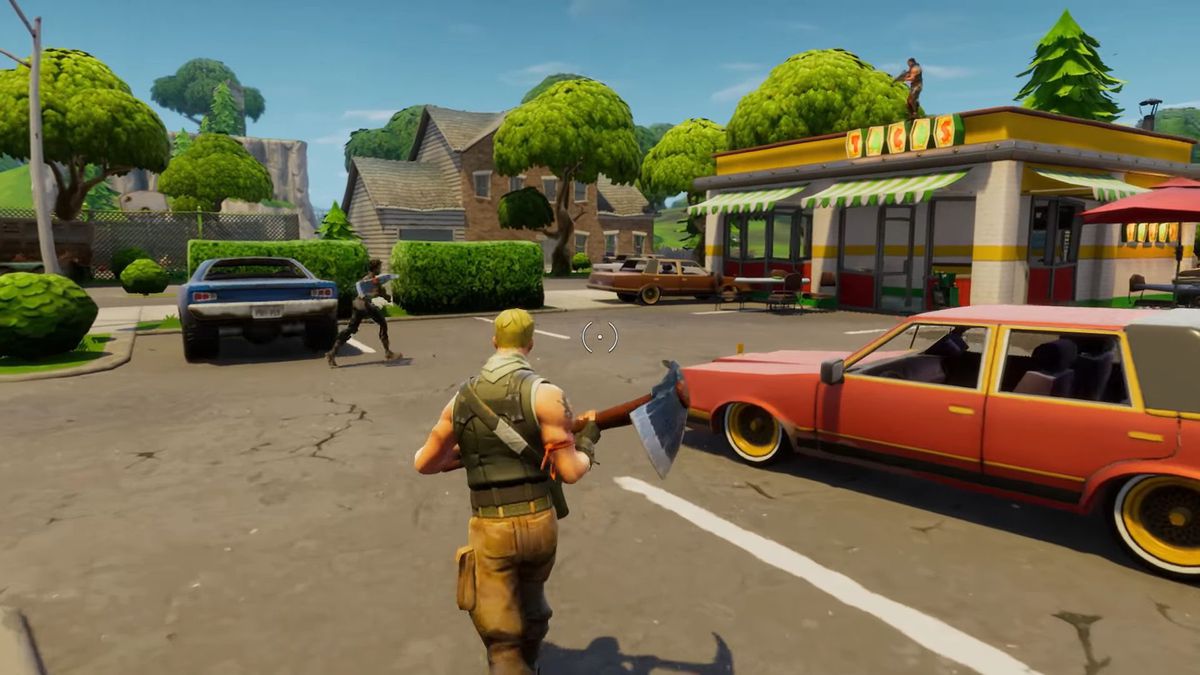 Battle Royale Fortnite Coloca Pistola Com Silenciador E Modo De Jogo 