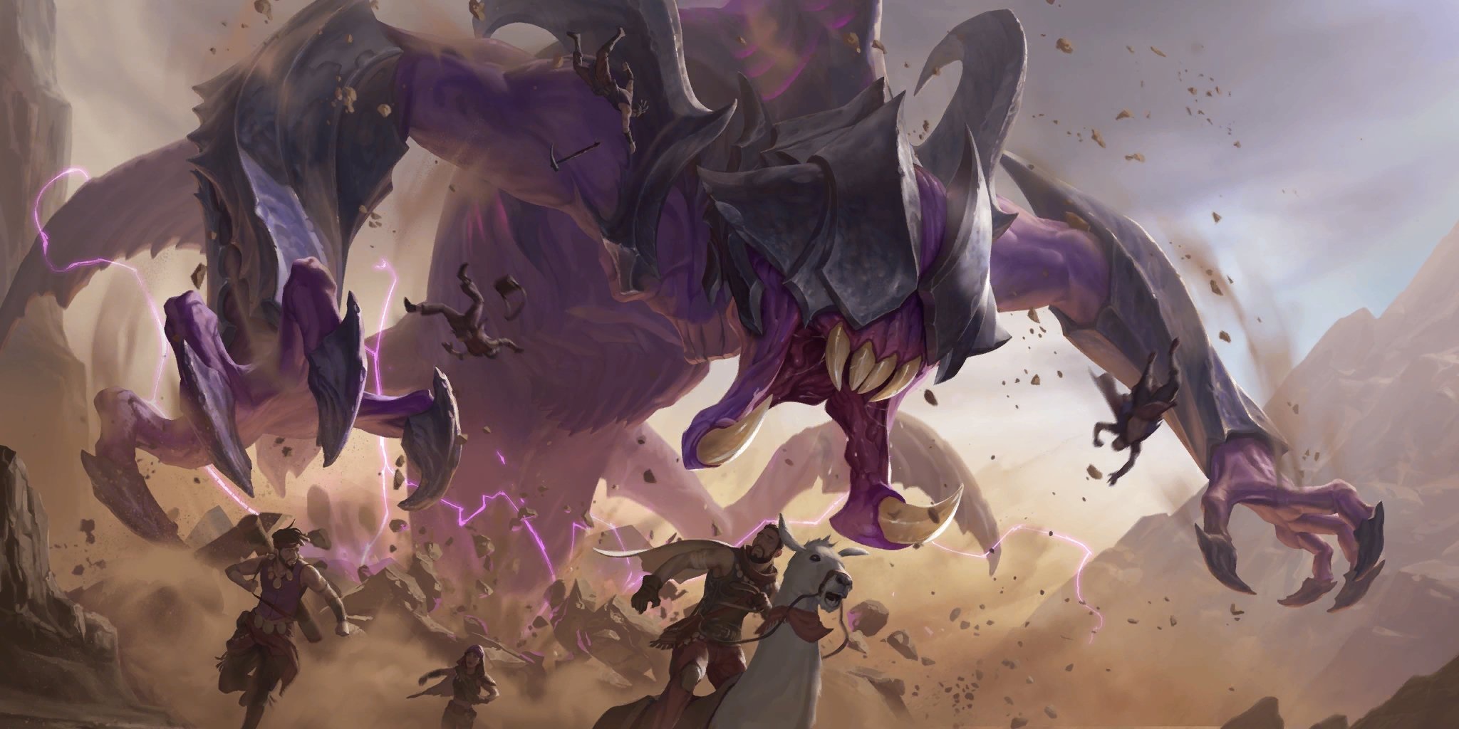 Rek'Sai chega no Legends of Runeterra: Ascensão do Submundo em Shurima