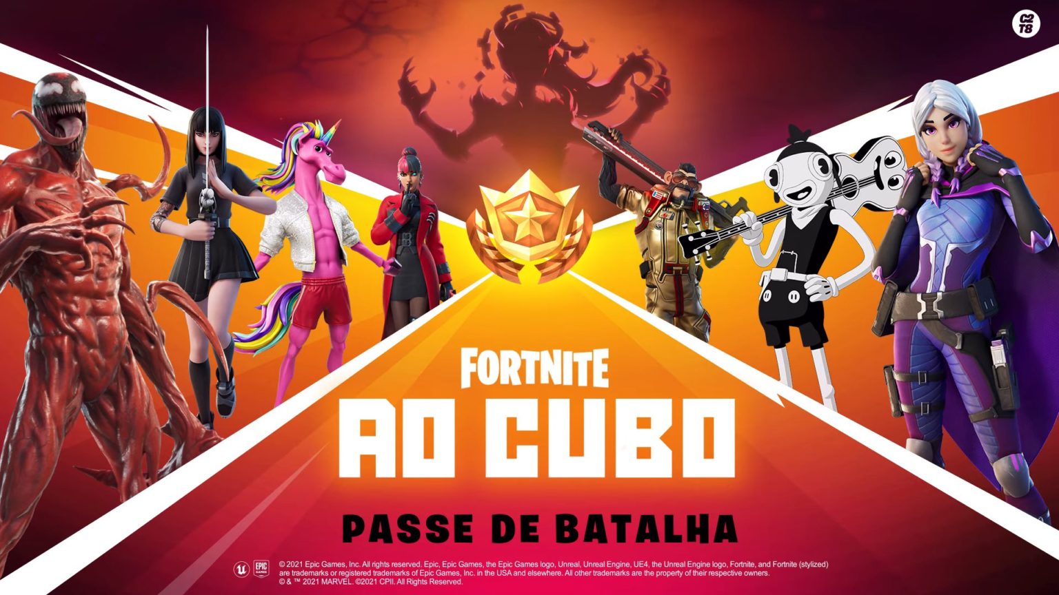 Trailer Do Passe De Batalha Da Temporada 8 De Fortnite Capítulo 2 Inclui Carnificina Vilão Da 5459