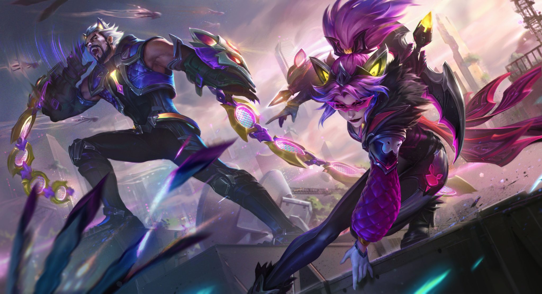 Riot revela novas skins Esquadrão Ânima do LoL para Vayne, Jinx, Miss