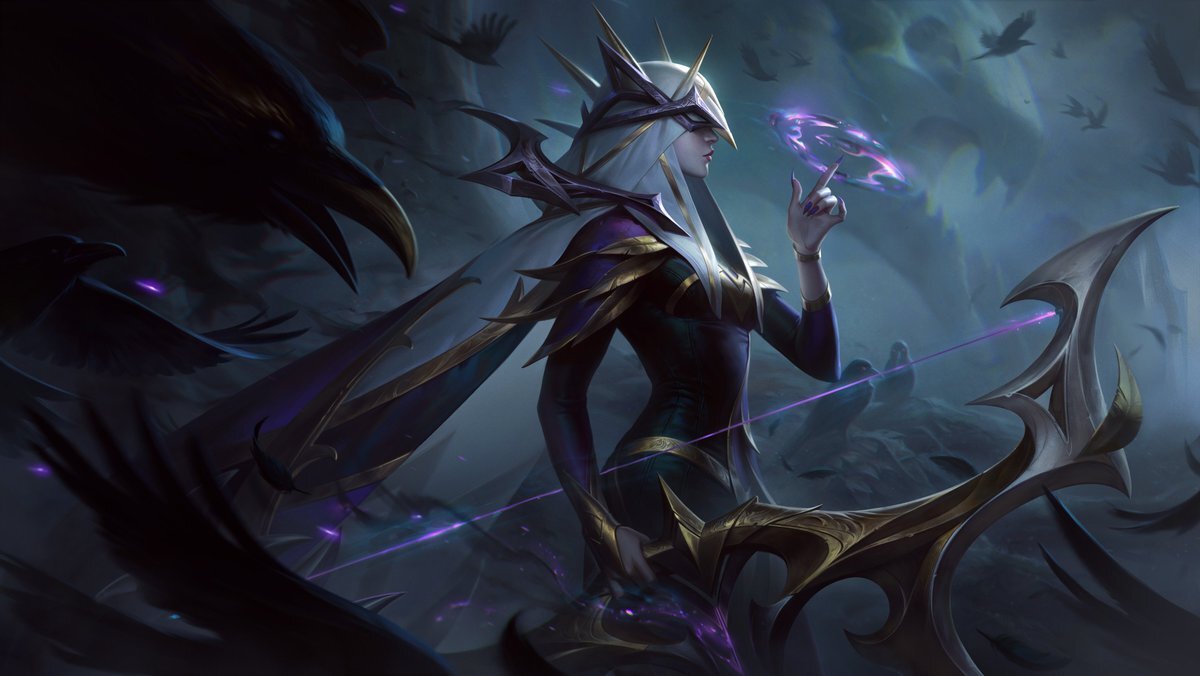 LoL revela los aspectos aquelarre de Ashe, Evelynn, Ahri, Malphite